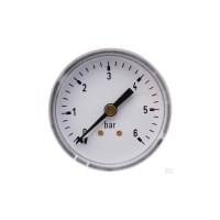 Манометр 0-6 бар,диаметр 50